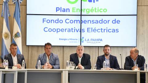 Ziliotto puso en marcha el Fondo Compensador de Cooperativas Eléctricas